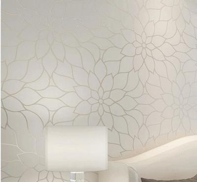 简约现代深压纹墙纸 卧室满铺与客厅电视背景墙的理想之选